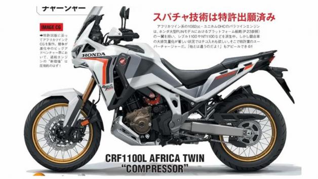 Africa Twin με Supercharged κινητήρα 