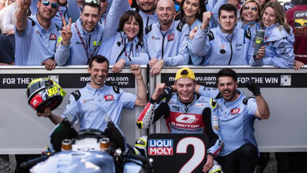 MOTO2: QJMOTOR GRESINI RACING το πρώτο βάθρο της χρονιάς! 