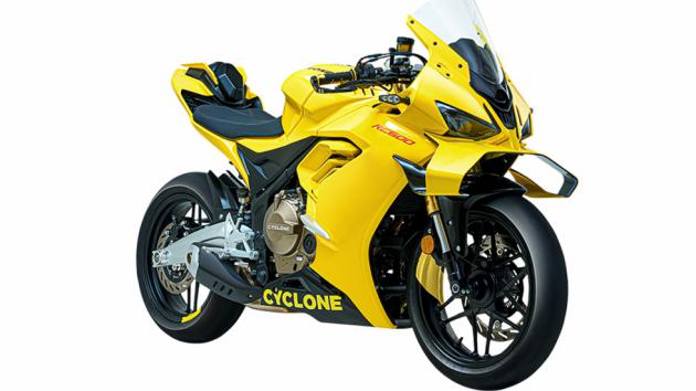 Με αεροδυναμικά φτερά εξοπλίζεται το supersport της Cyclone RC600 