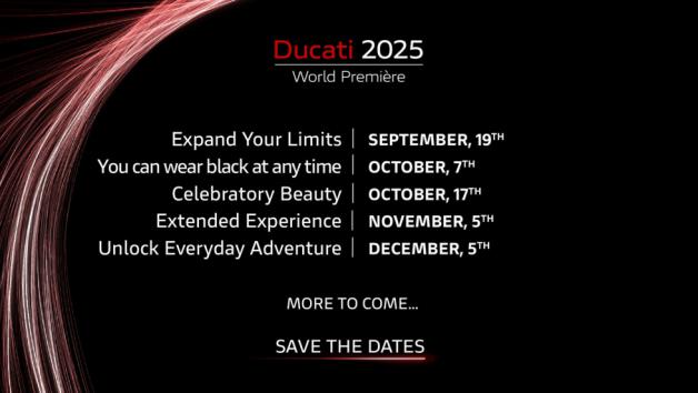 Ducati World Premiere 2025: Η Ducati αποκαλύπτει τα νέα μοντέλα της για την ερχόμενη σεζόν 