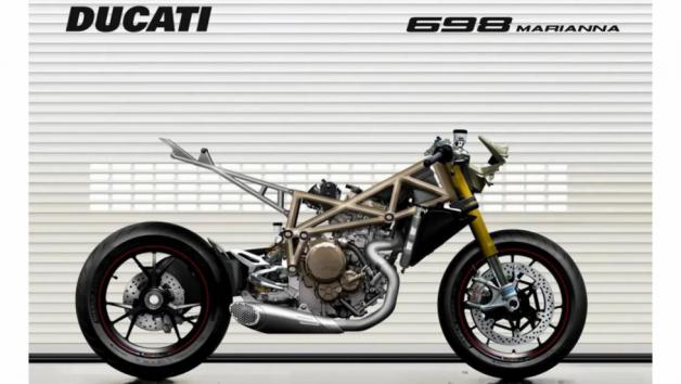 Ducati 698 «Marianna»: Κόνσεπτ με τον μονοκύλινδρο κινητήρα 