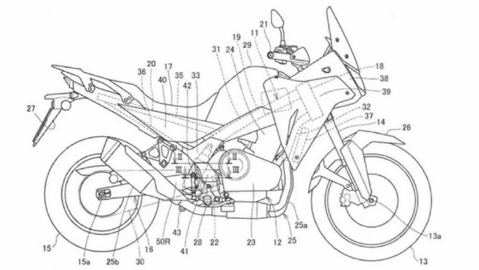 Κι άλλα στοιχεία για το πολυαναμενόμενο Honda Transalp 750, όσο η στιγμή της παρουσίασης του πλησιάζει. 