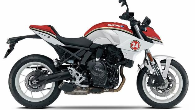 Ειδική έκδοση Suzuki GSX-8S στα χρώματα της μοτοσυκλέτας του Kevin Schwantz 