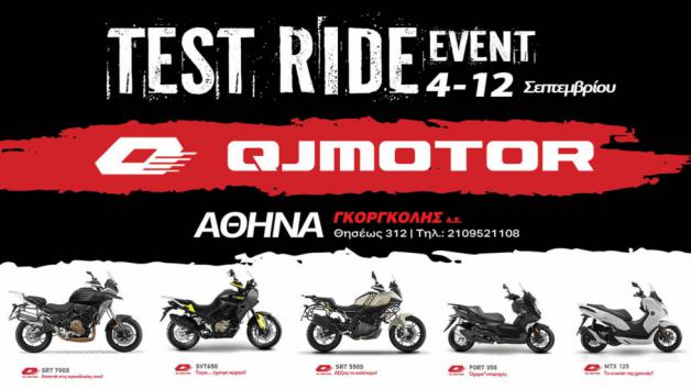 QJMOTOR Athens Premium Test Ride Event 