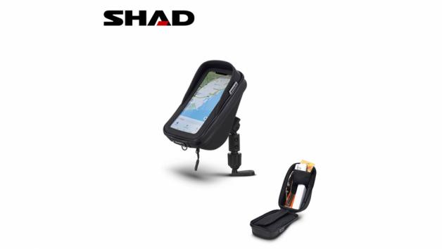 Βάση τιμονιού για smartphone Shad X0SG75H με τσαντάκι 