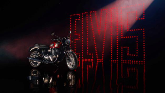 Η επίσημη παρουσίαση του Triumph BONNEVILLE T120 Elvis Presley Edition 