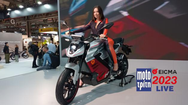 EICMA 2023: Yadea KEMPER: 0-80% σε 10 λεπτά! 