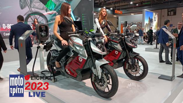 EICMA 2023: Yadea KEMPER: 0-80% σε 10 λεπτά! 