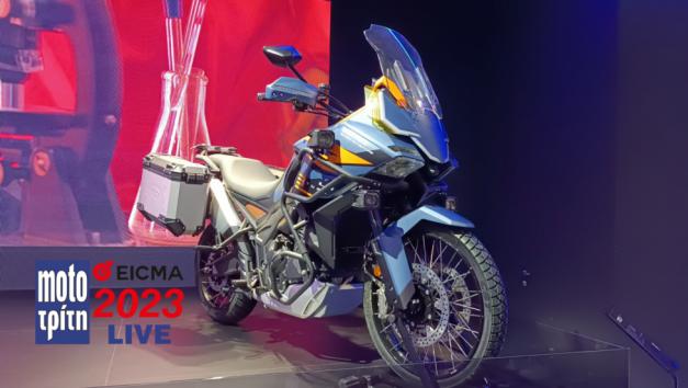 EICMA 2023: Τα τρικύλινδρα 700άρια της Zontes 