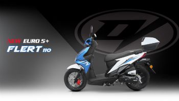 Daytona FLERT 110: Μοντέρνος σχεδιασμός με κινητήρα Euro 5 και δώρο το Top Box Daytona FLERT 110: Μοντέρνος σχεδιασμός με κινητήρα Euro 5 και δώρο το Top Box