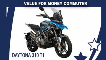 To καλύτερο Value for Money commuter: Daytona 310T1