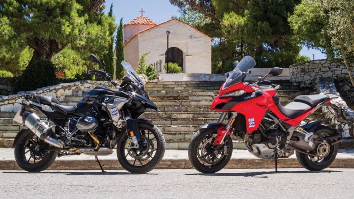 bmw r 1250 gs vs ducati multistrada 1260