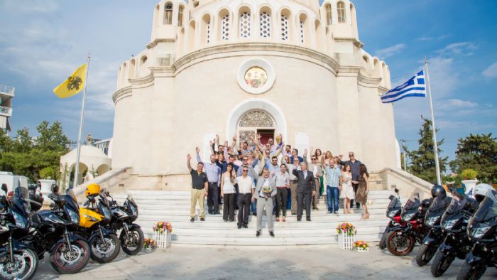 Ένας γάμος με τις ευχές των V-Strom Greek Riders