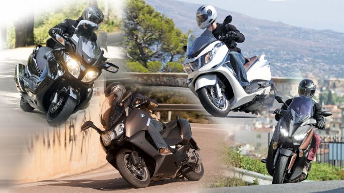 4 Scooter με μεγάλο αποθηκευτικό χώρο