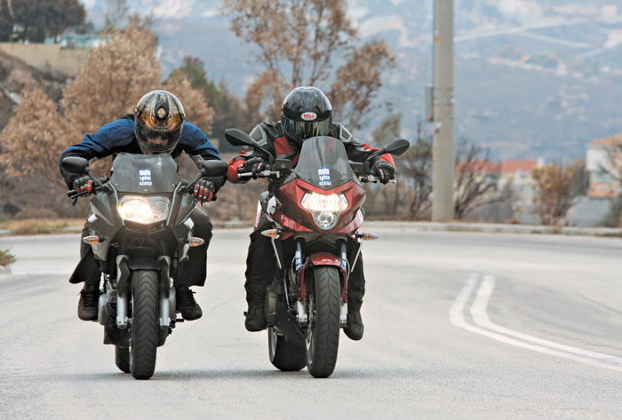 Συγκριτικό: Aprilia Shiver 750 GT vs BMW F 800S