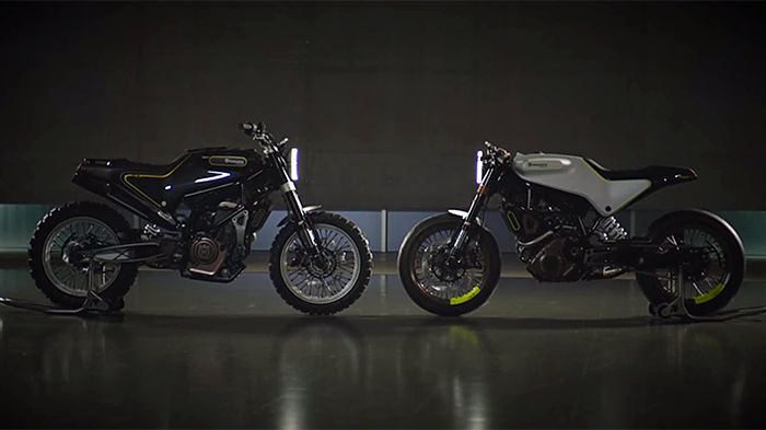 Husqvarna 401 Svartpilen και 401 Vitpilen. Δυο πανέμορφα concept bikes, που θέλουμε να δούμε στην παραγωγή.