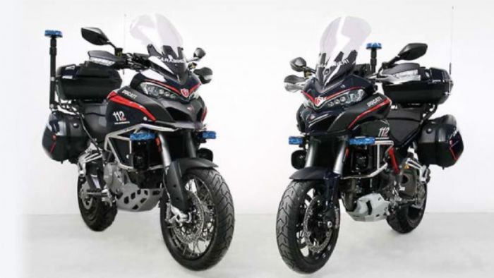 Οι Ducati Multistrada 1200 S και Enduro θα είναι οι επίσημες μοτοσυκλέτες των Ιταλών αστυνομικών.