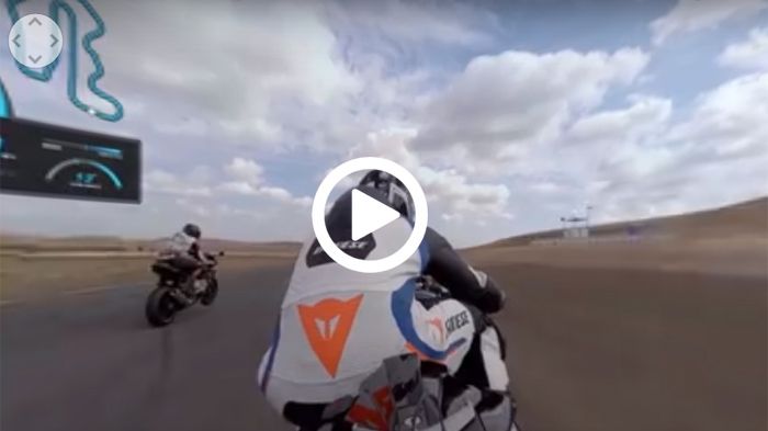 Θέαση από παντού και προς παντού, με το 360 video του BMW S1000RR, μέσα στην πίστα. 