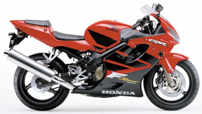 H Honda CBR600F4i, στο χρώμα του Victory Red