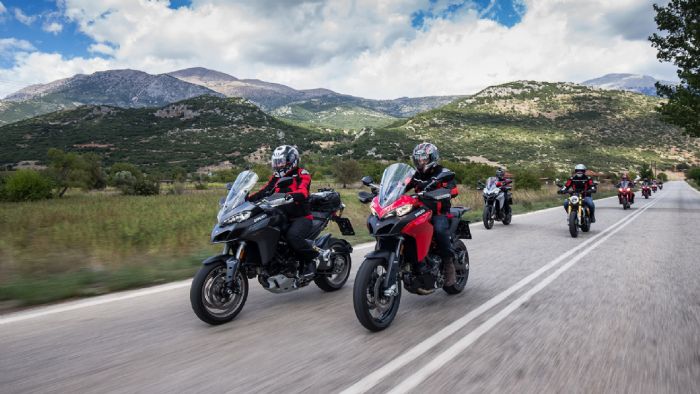 Στιγμιότυπα από το Ducati EKO Tour