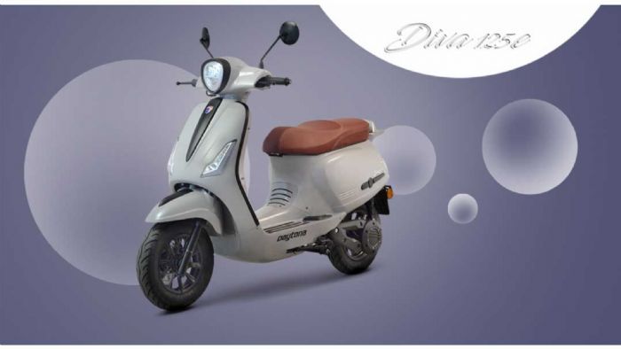 Daytona Diva 125e (LX): Κομψή γοητεία