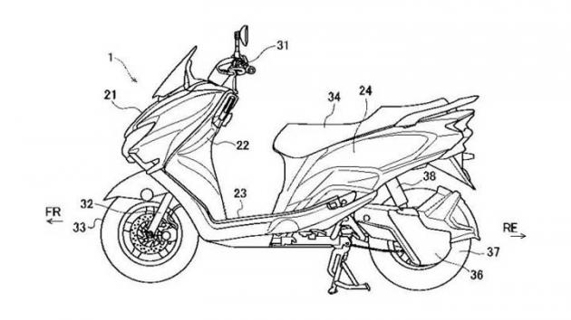 Διαρροή των σχεδίων του ηλεκτρικού Suzuki Burgman