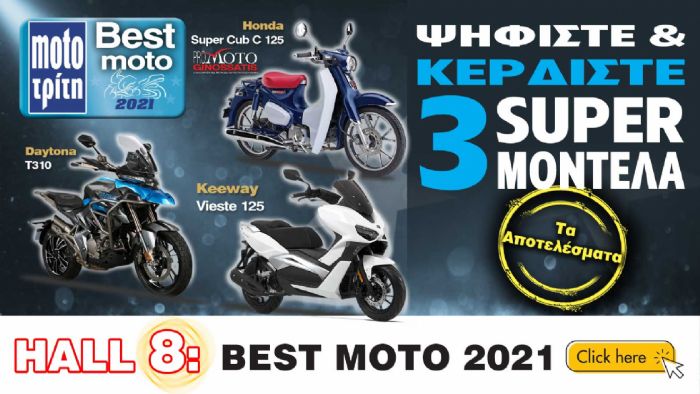 Best Moto 2021: Τα αποτελέσματα και η κλήρωση των νικητών