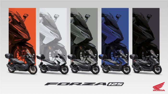 Η Honda προχωρά στην ανανέωση των Forza 125 και Forza 350 για το μοντέλο έτους 2 Η Honda προχωρά στην ανανέωση των Forza 125 και Forza 350 για το μοντέλο έτους 2026, διατηρώντας αναλλοίωτο τον GT χαρακτήρα τους αλλά προσθέτοντας νέες αποχρώσεις και λεπτομέρειες που ενισχύουν την κ