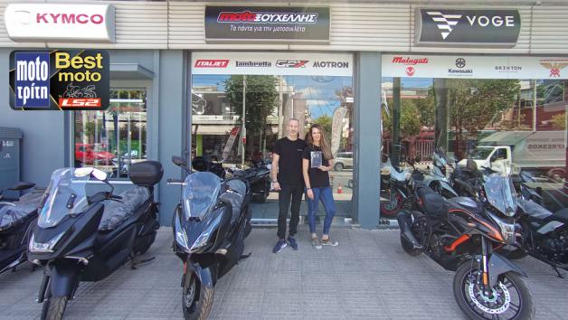 Moto Ξουχέλλης: Διπλό βραβείο Best Dealer και Best After Sales της Kymco