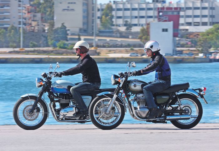 Οι Kawasaki W800 και Triumph Bonneville απέδειξαν ότι, είναι κάτι παραπάνω από εικόνα	