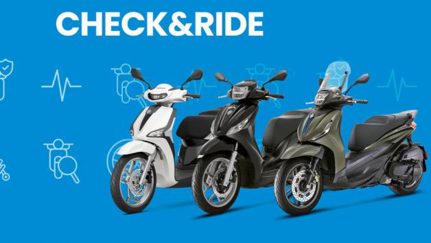 Piaggio Check&Ride: Με αυτόν τον τρόπο θα κάνεις δωρεάν έλεγχο στο scooter σου Piaggio Check&Ride: Με αυτόν τον τρόπο θα κάνεις δωρεάν έλεγχο στο scooter σου