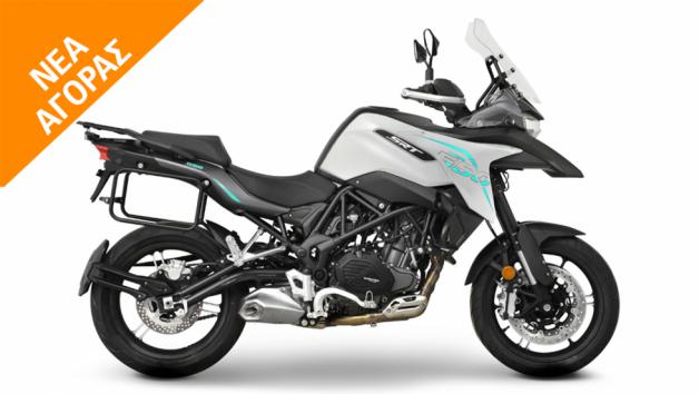 QJMOTOR SRT 550: Με στάνταρ πλούσιο προστατευτικό εξοπλισμό