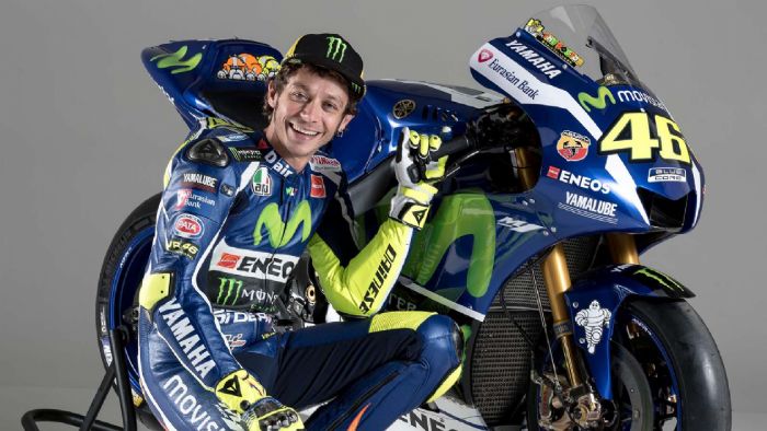 Μέλος του Motor Sport Hall of Fame πλέον, ο Valentino Rossi. 