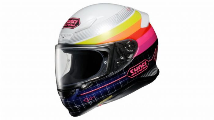 Multi colour κράνος SHOEI NXR Jork