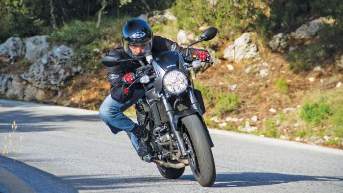 Δοκιμάζοντας το Suzuki SV650X