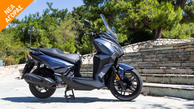 Sym Joyride 300: Με TCS, 4-πίστονη ακτινική και 16άρη τροχό