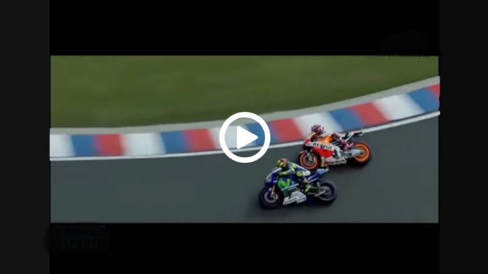 Marquez vs Rossi 