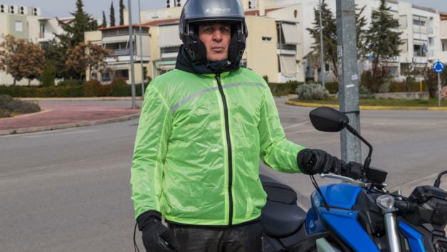 Test αδιάβροχο Jacket LS2 Commuter H-V: Δεν περνάει σταγόνα