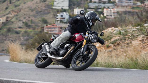 Triumph Scrambler 400 X - Test