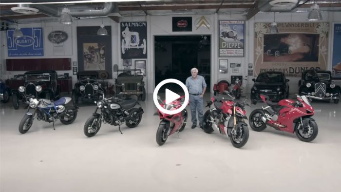 VIDEO: Ο Jay Leno παρουσιάζει τις νέες Ducati