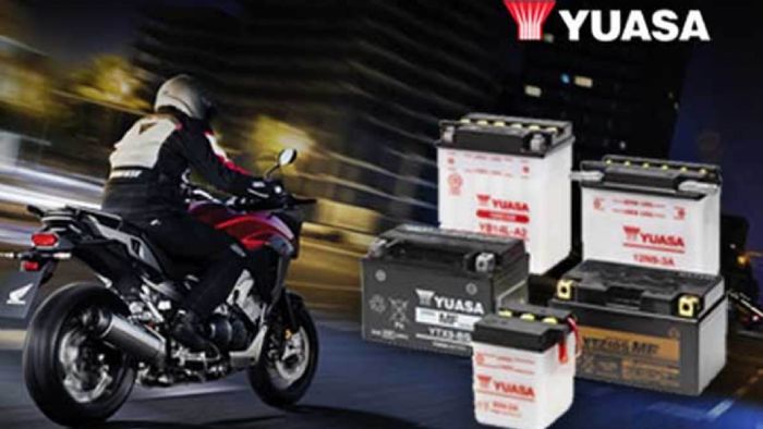 Μια πλήρης γκάμα μπαταριών Yuasa στο κατάστημα E-moto! 