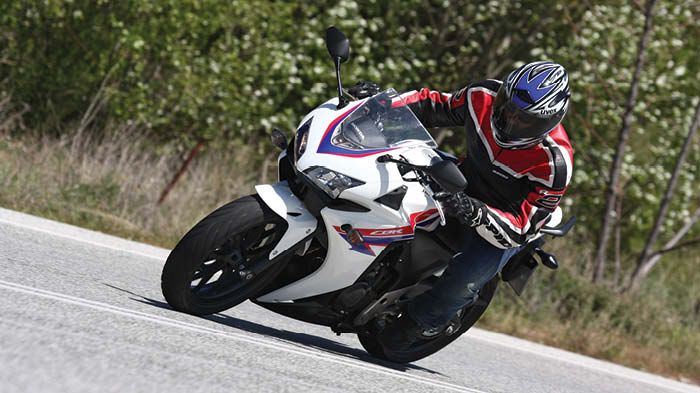 Το βασικότερο προσόν του CBR 500R είναι η φιλικότητά του. 