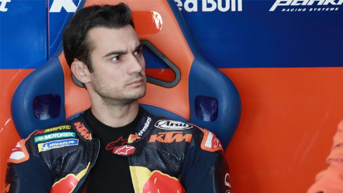 O Dani Pedrosa με την αμφίεση της KTM