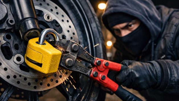 Κάθε φορά που αφήνουμε τη μοτοσυκλέτα μας, γιαμικρό ή μεγάλο χρονικό διάστημα, ο Κάθε φορά που αφήνουμε τη μοτοσυκλέτα μας, γιαμικρό ή μεγάλο χρονικό διάστημα, ο φόβος πως μπορεί να γυρίσουμε και να μην τη βρούμε στη θέση της είναι πάντοτε υπαρκτός.