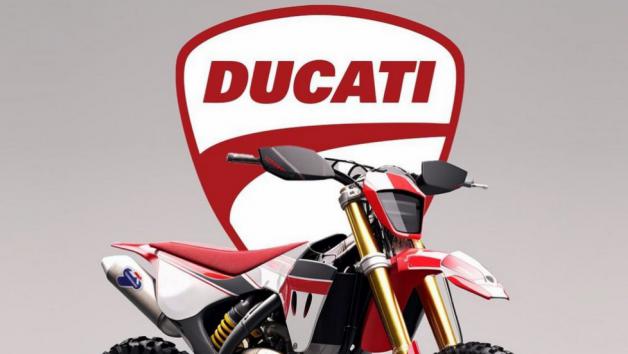 Motocross μοτοσυκλέτα ετοιμάζει η Ducati