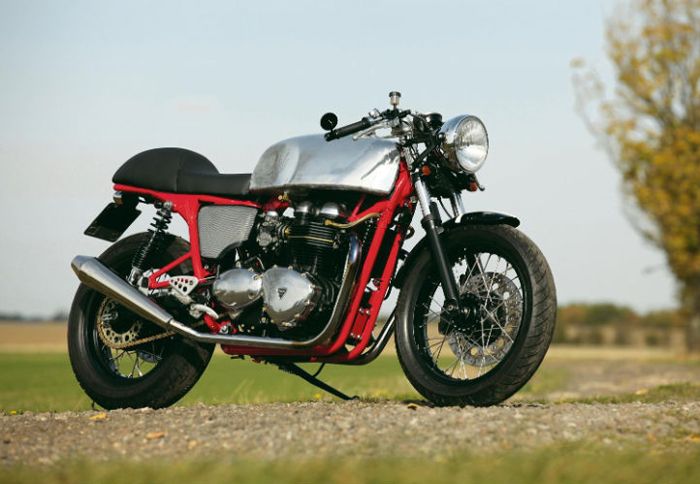 O κινητήρας του Gilson Type 1 θα εφοδιαστεί από τα stock της Triumph.