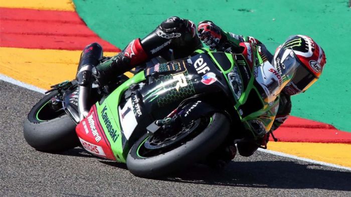 O Jonathan Rea επί το έργον 