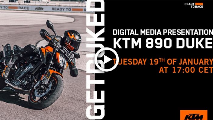 KTM 890 Duke 2021: Ζωντανά η παρουσίαση