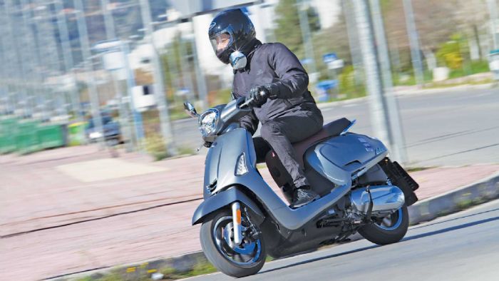 Δοκιμάζοντας το KYMCO Like II 125