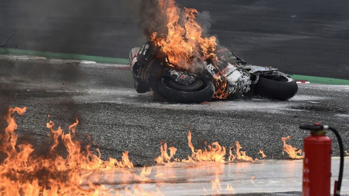 MotoGP Στυρία: Διακοπή αγώνα μετά από σοβαρό ατύχημα Pedrosa – Savadori